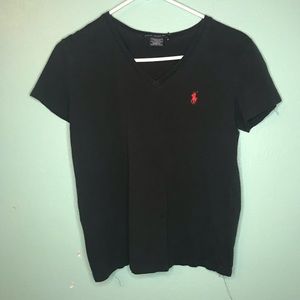 Polo. BY Ralph Lauren Black V neck shirt